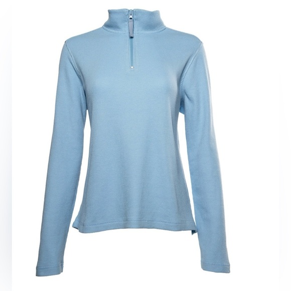 Charles River Apparel Tops - Charles River Apparel Women’s Waffle 1/4 Zip Pullover- Size XXL- NWT